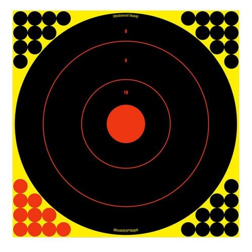 Birchwood Casey Shoot-N-C Bulls-Eye Bullseye Paper Target 17.25 100 Per Pack