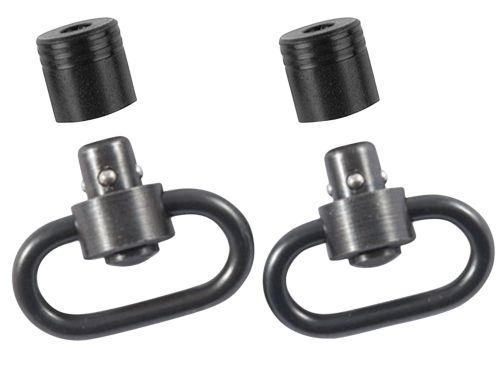 Outdoor Connection Push Button Swivel Set 1.25 Black Steel
