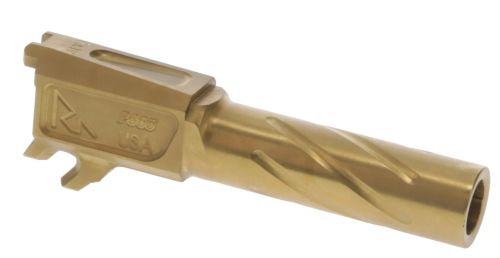 Rival Arms Standard Barrel 9mm Luger Sig P365XL Gold PVD 4340H Steel