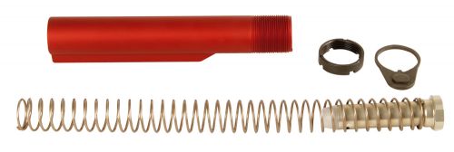 LBE Unlimited Mil-Spec Buffer Tube Kit 6 Position AR-15 Red