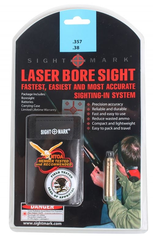 Sightmark Boresight Red Laser 38 Special/357 Mag Brass