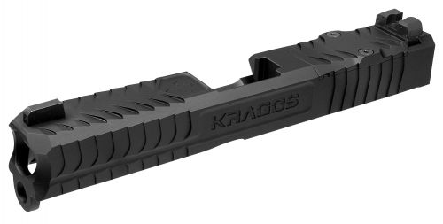CMC Triggers Kragos Slide Black DLC 17-4 Stainless Steel fits For Glock G19 Gen3 RMR Cut