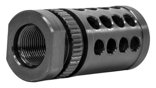Grovtec US Inc G-Nite Flash Suppressor 223 Cal 1/2-28 tpi Black Nitride Steel