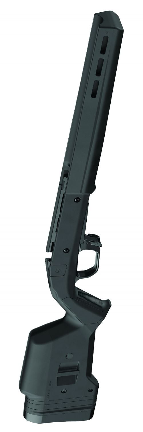 Magpul Hunter 110 Fixed w/Aluminum Bedding & Adj Comb Black Synthetic Savage 10/110 Short Action Right Hand