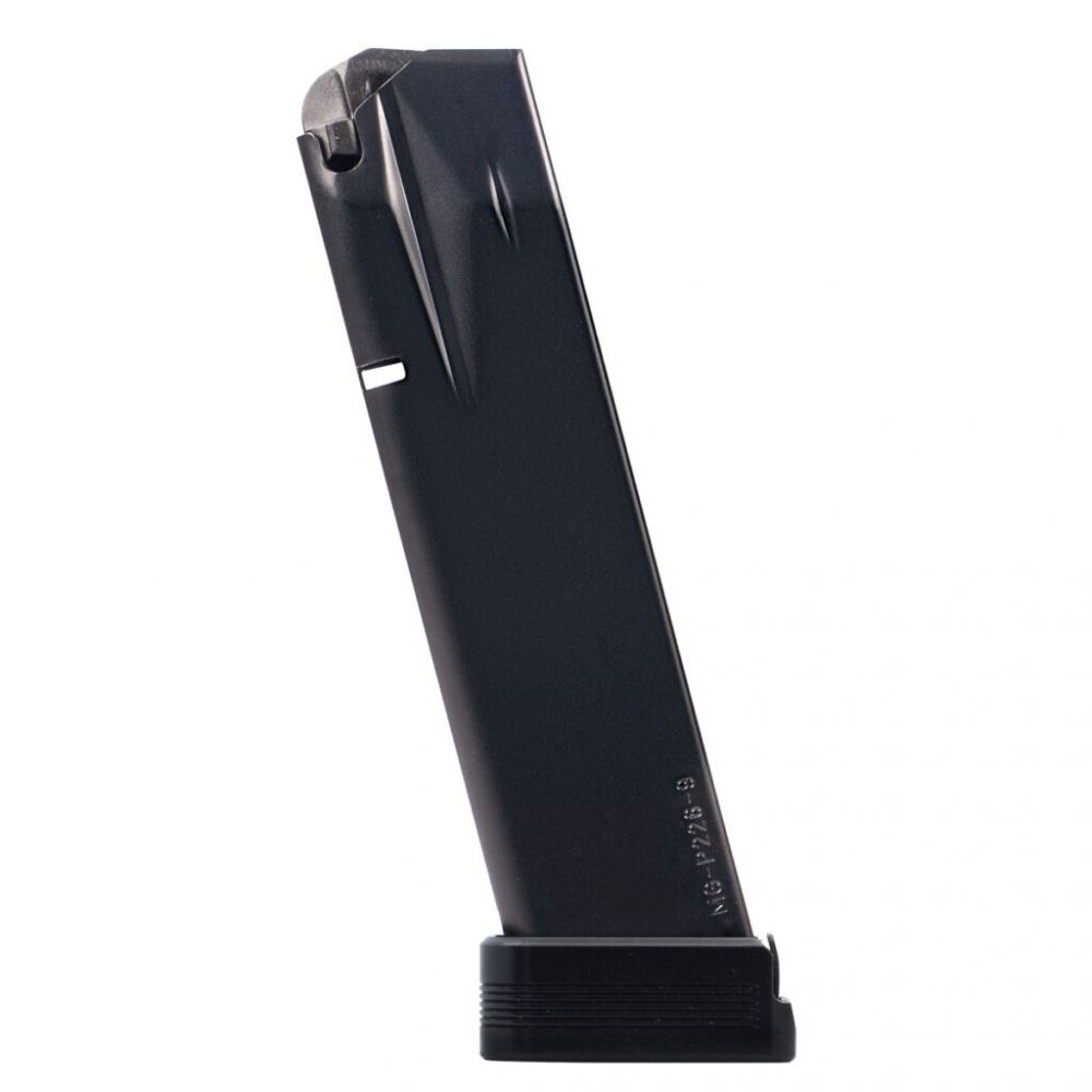 Mec-Gar Sig Sauer Magazine 9mm Luger Sig Sauer P226 20rd Black Anti-Friction Coating Extended