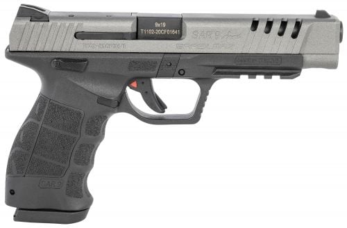 SAR USA SAR9 Sport 9mm Semi Auto Pistol, Two-Tone Finish, 17+1