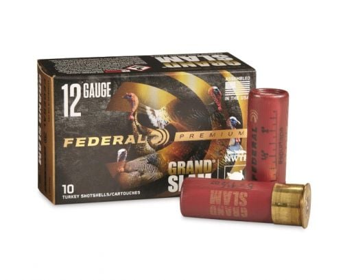 Federal Premium Grand Slam Turkey Ammo 12 Gauge  2-3/4  #5 10 Round Box