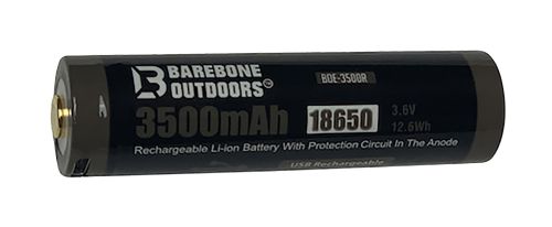 Barebone Outdoors Rechargeable Battery 18650 Compatible With TPL-25/HPL-50