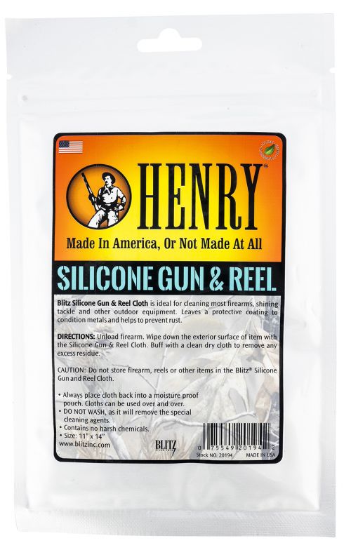 Henry Gun and Reel Cloth Blitz Treated Cotton Flannel 11 x 14