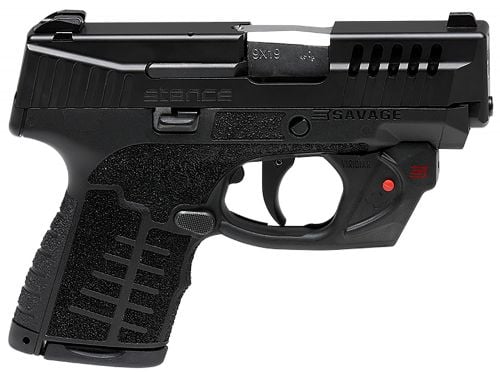 Savage Arms Stance with Viridian E-Series Red Laser 8 Rounds 9mm Pistol