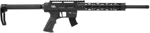 RIA .22 LR 20 10+1 Overall Black Anodized 7075 Aluminum M-LOK Handguard Fixed Stock Pistol Grip