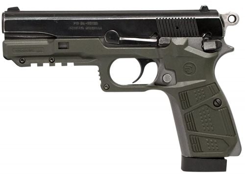 Recover Tactical Grip & Rail System OD Green Polymer Picatinny for Browning Hi-Power