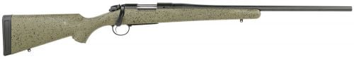 Bergara Rifles B-14 Hunter 243 Win 4+1 22 Black Cerakote Rec/Barrel SoftTouch Green Speckled Molded Fixed Stock Right 