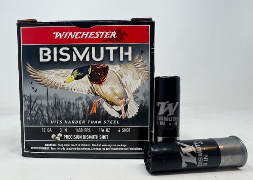 Winchester Ammo Bismuth 12 GA 3 1 3/8 oz 4 Round 25 Bx/ 10 Cs