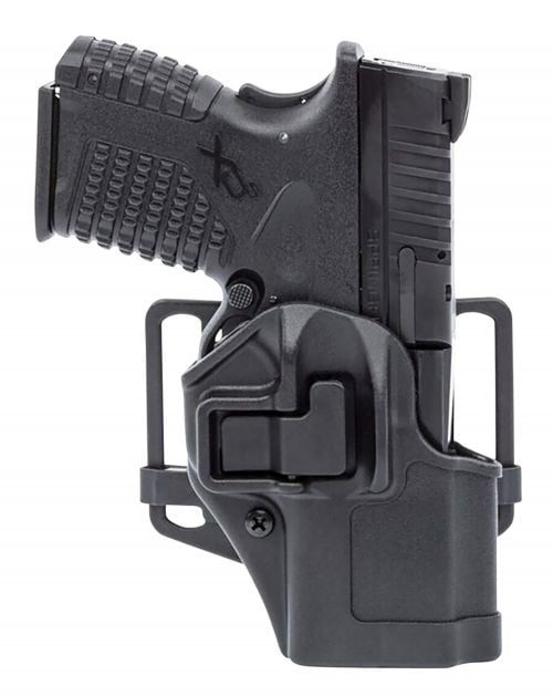 Blackhawk Serpa CQC Concealment 76 Black Polymer OWB For Glock 48 w/ or w/o Rail Right Hand