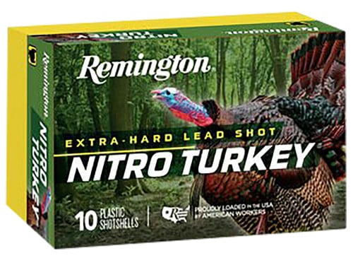 Remington Ammunition 26688 Nitro Turkey 12 Gauge 2.75 1 1/2 oz 5 Shot 10 Per Box/ 10 Cs
