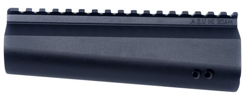 Bowden Tactical AR-V Handguard MP-5 Clone Style made of 6061-T6 Aluminum with Black Anodized Finish, Picatinny Rail & 5 