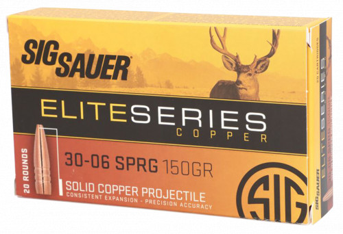 Sig Sauer Elite Hunting .30-06 Springfield 180 gr AccuBond 20 Bx/ 10 Cs