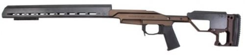Christensen Arms Modern Precision Rifle Chassis Desert Brown & Exposed Carbon Fiber 14 M-LOK Handgaurd Aluminum Fold