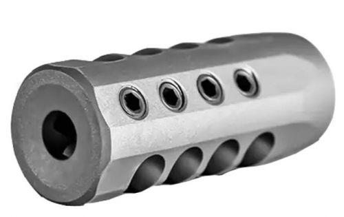 Christensen Arms Side-Baffle Muzzle Brake Natural Titanium with 5/8-24 tpi Threads for 30 Cal (.920 D Bull barrel)
