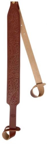 Hunter Company 065-532 Flowered Brown Leather/Suede with Flower Design, Two-Point Shotgun