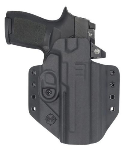 C&G Holsters Covert OWB Black Kydex Fits Sig P320 Right Hand