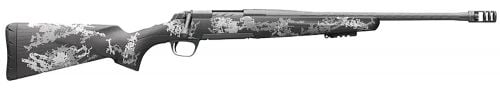 Browning X-Bolt Pro SPR 6.5 PRC 3+1 20 Fluted, Carbon Gray Barrel/Rec, Carbon Fiber with Black & Gray Splatter Stock,