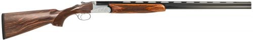 Fausti Caledon .410 GA/.45 LC, 3 chamber, 28 Blued Barrel, Engraved Stainless Rec, Wood Laser Grain Stock, 2 rounds