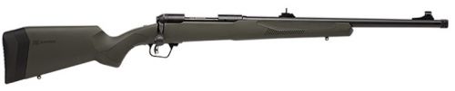 Savage Arms 58133 110 Hog Hunter 400 Legend 4+1 18 Threaded Carbon Steel, Black Barrel/Rec, OD Green Synthetic