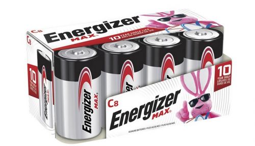 Rayovac Energizer MAX C Batteries Silver |