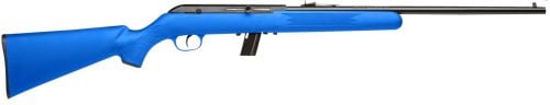 Savage Arms 64 F 22 LR 10+1 21, Blued Barrel/Rec (Drilled & Tapped), Blue Synthetic Stock, Open Sights
