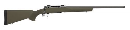 Savage Arms Trail Hunter 300 WSM 2+1 24 Threaded/Medium Heavy Profile, Tungsten Gray Cerakote Barrel/Rec, OD Green