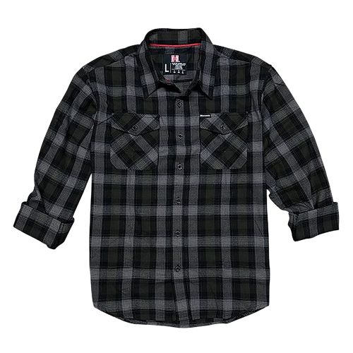 Hornady Gear Flannel Shirt - Olive/Black/Gray - 2XL
