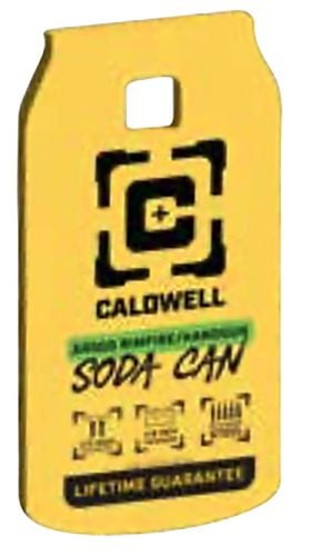 Caldwell Ar500 Rimfire Soda Can Target 1/4 Yellow