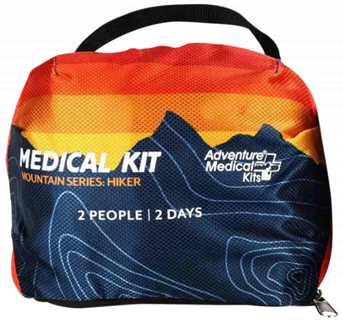 Adventure Medical Kits Mountain Hiker Medical Kit First Aid Water Resistant Multi-Color