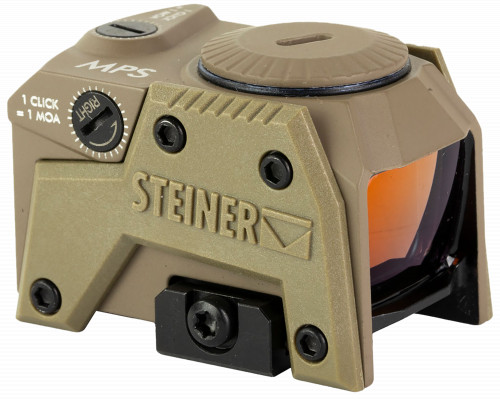 Steiner MPS Pistol Red Dot Sight 3.3 MOA Dot FDE