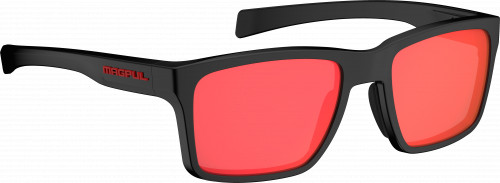 Magpul MAG12770011140 Rider Eyewear Gray Red Lens Black Frame