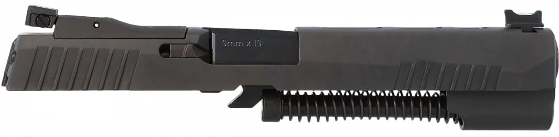 Sig Sauer P320 Slide Assembly 9mm Black Stainless Steel Optic Ready Slide