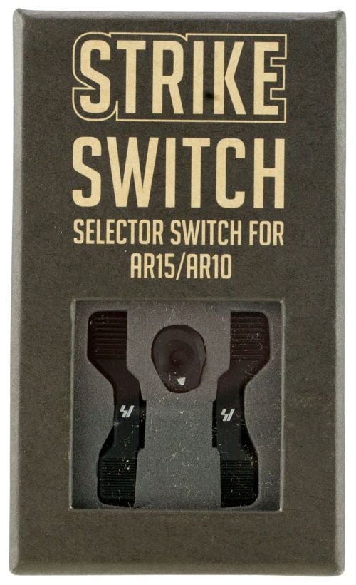 Strike Strike Switch 60/90 Degree Black Aluminum AR-Platform Ambidextrous