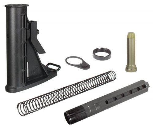 UTG Pro Mil-Spec Stock Assembly AR15/M16 Black Polymer w/Aluminum Tube