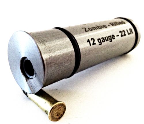 Short Lane Gun Adapters Zombie 12GA to .22 LR Adapter- Ships FREE SL1222Z -...