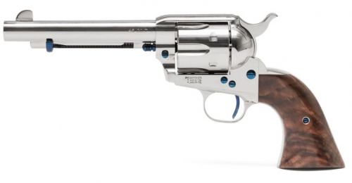 Standard Manufacturing SAA 45 Long Colt 4 3/4 Nickel Revolver