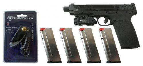 Smith & Wesson M&P5.7 5.7x28mm Tac Pac with FIVE Mags, Tactical Light and 2