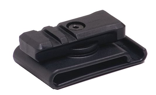 Command Arms Black Picatinny Rail Belt Clip Fits Belts Up To