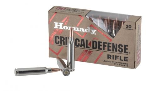 Hornady Critical Defense 223 Rem Ammo 73 gr Flex Tip eXpanding 20rd box