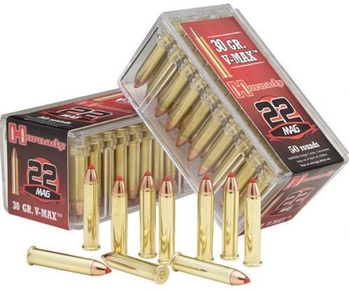 Hornady V-Max 22 Magnum Ammo 30gr 50 Round Box