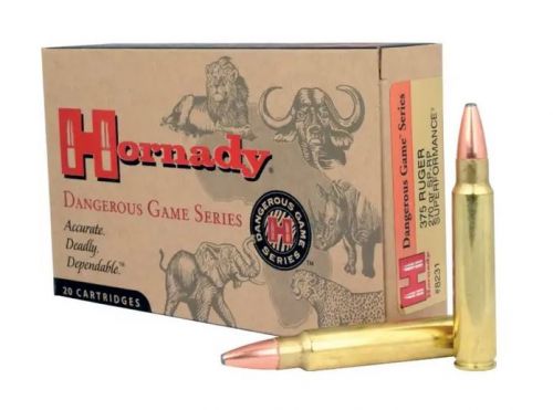 Hornady 375 H&H 270 Grain Spire Point Recoil Proof