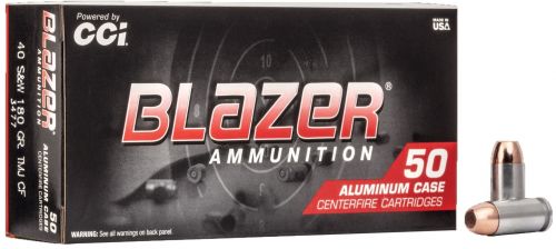 CCI Blazer 40 S&W 180gr FMJ 50-Rd