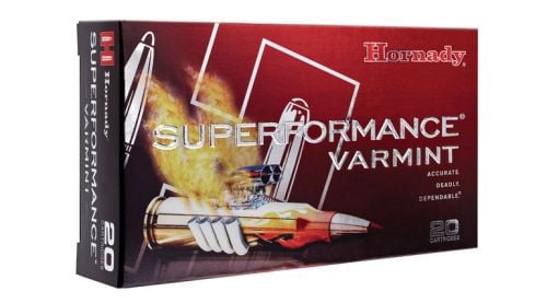 Hornady Superformance Varmint 243 Winchester Ammo 58gr V-max 20 Round Box