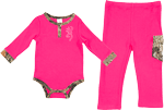 Browning BABY'S BODY SUIT/PANTS SET - A000005660105